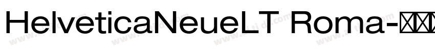 HelveticaNeueLT Roma字体转换